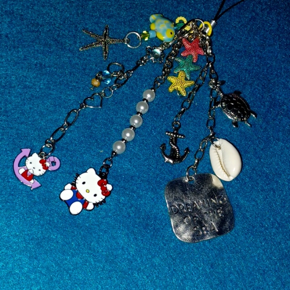 Dreaming of the Sea Phone Charm